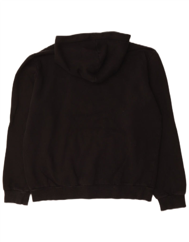 Puma Mens Hoodie Jumper Medium Black Cotton