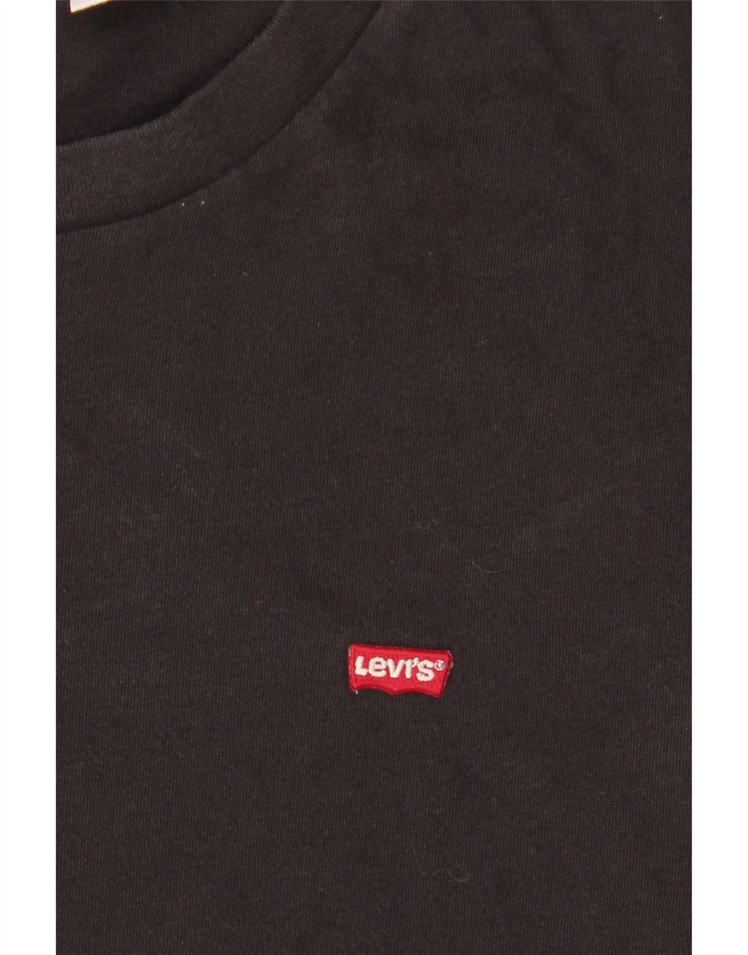 Levi's Mens T-Shirt Top 2XL Black Cotton