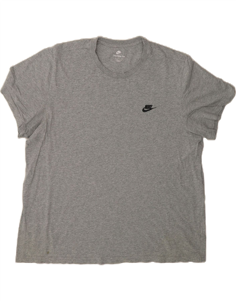 NIKE Mens T-Shirt Top 2XL Grey Cotton Vintage Nike and Second-Hand Nike from Messina Hembry 