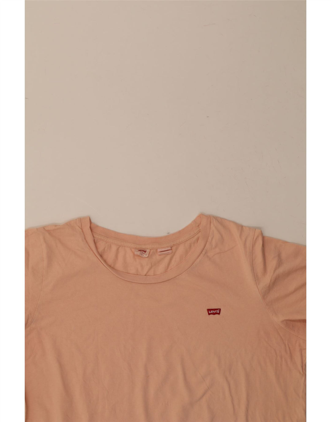 LEVI'S Womens Oversized T-Shirt Top UK 18 XL Pink Cotton Vintage Levi's and Second-Hand Levi's from Messina Hembry 