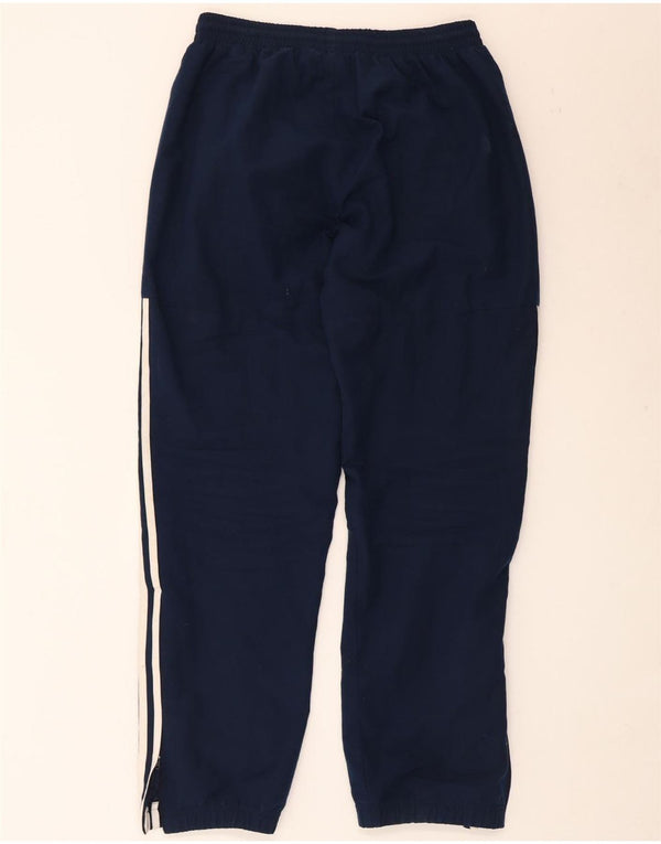 Adidas Mens Tracksuit Trousers Joggers Medium Navy Blue Polyester