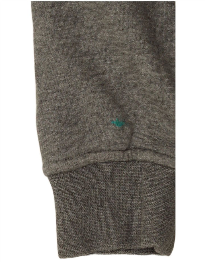 Nike Womens Tracksuit Top Jacket UK 6 XS Grey Cotton