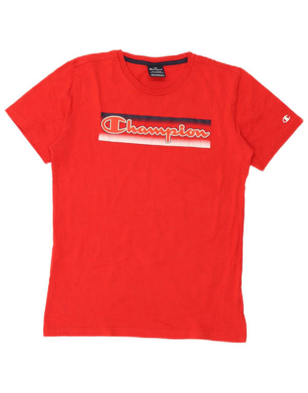 Champion Boys Graphic T-Shirt Top 13-14 Years XL Red