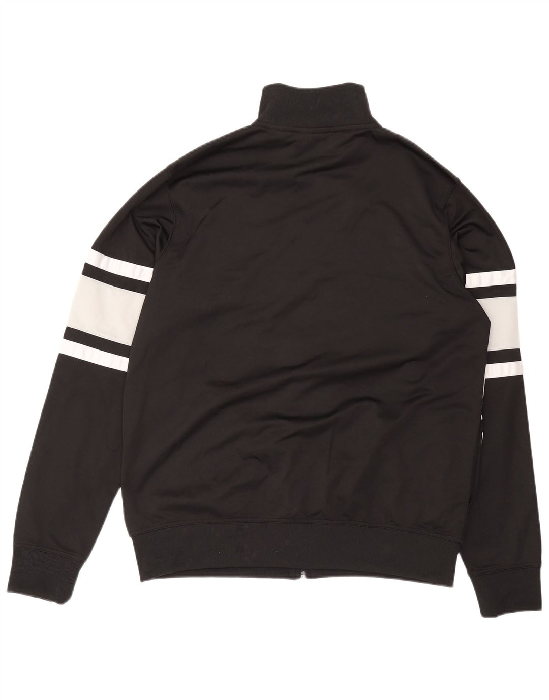 Fila Mens Tracksuit Top Jacket Large Black Colourblock Polyester