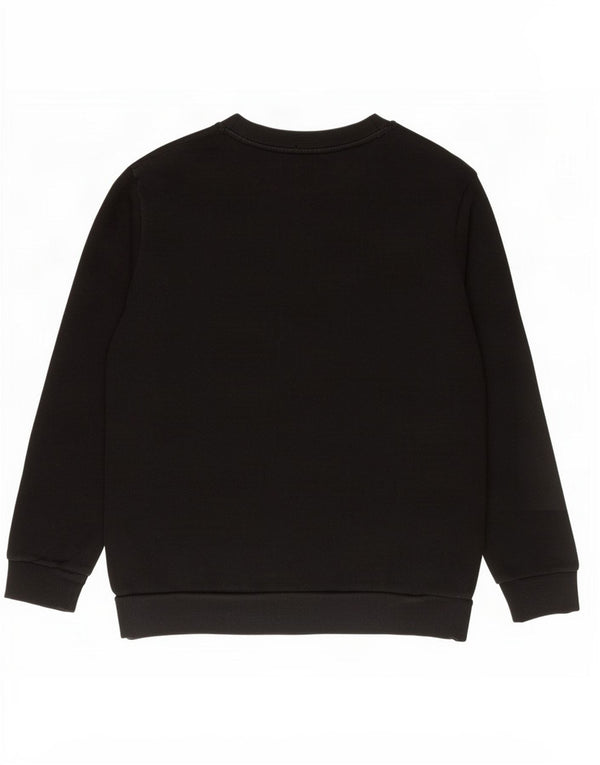 Calvin Klein Jeans Mens Graphic Sweatshirt Jumper XS Black Cotton