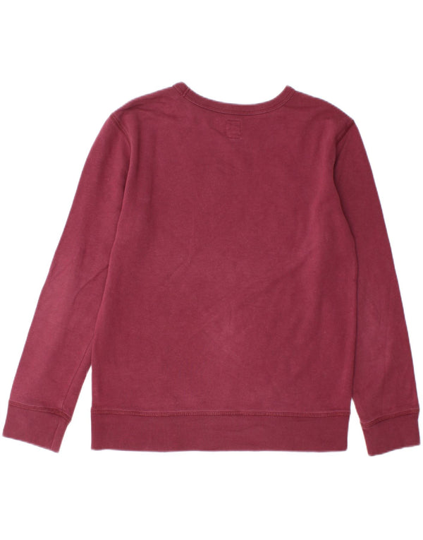 Gap Boys Graphic Sweatshirt Jumper 14-15 Years 2XL Burgundy