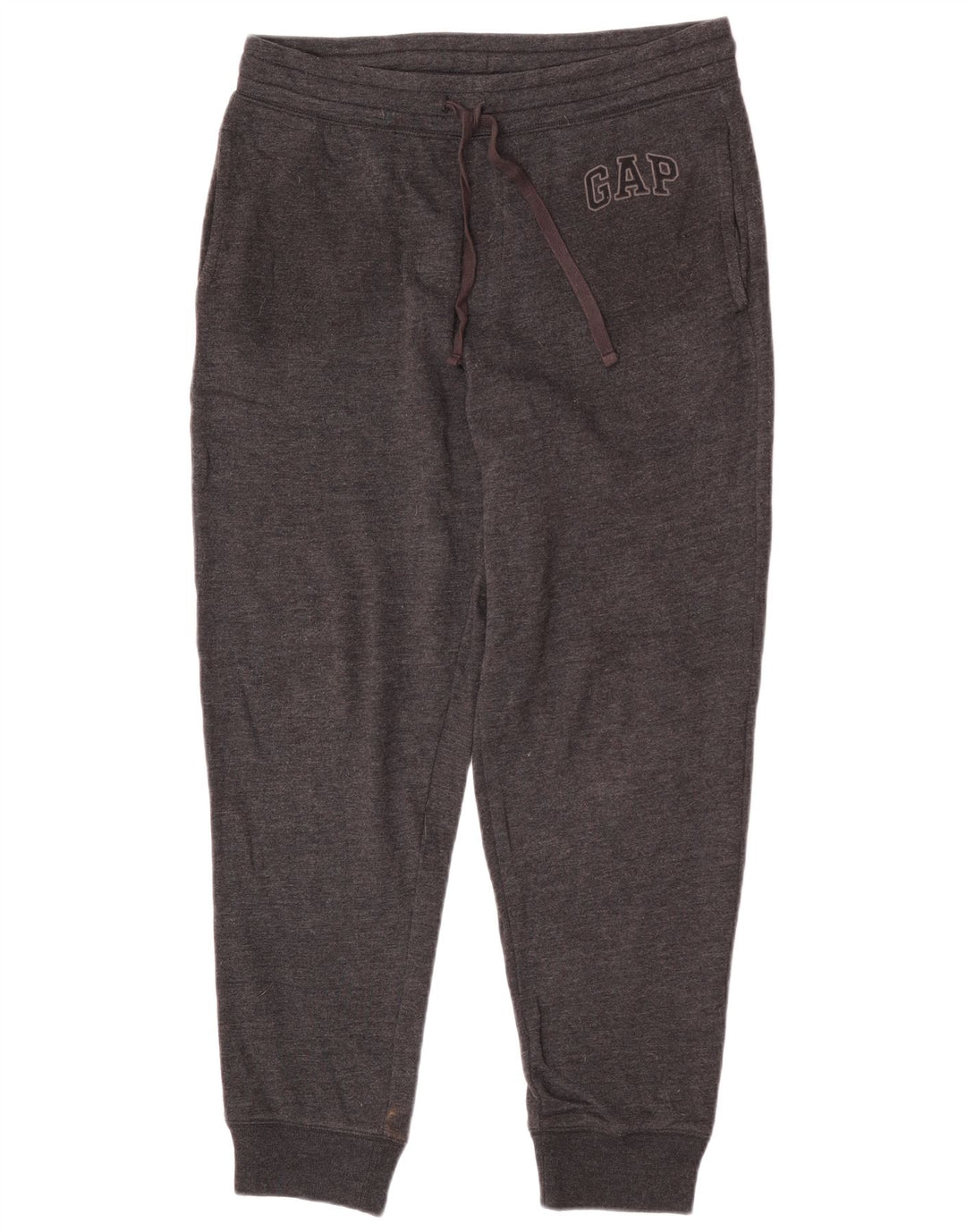 Gap Mens Graphic Tracksuit Trousers Joggers Medium Grey Cotton