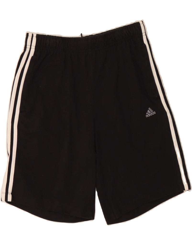 ADIDAS Mens Clima 365 Sport Shorts Medium Black Cotton Vintage Adidas and Second-Hand Adidas from Messina Hembry 