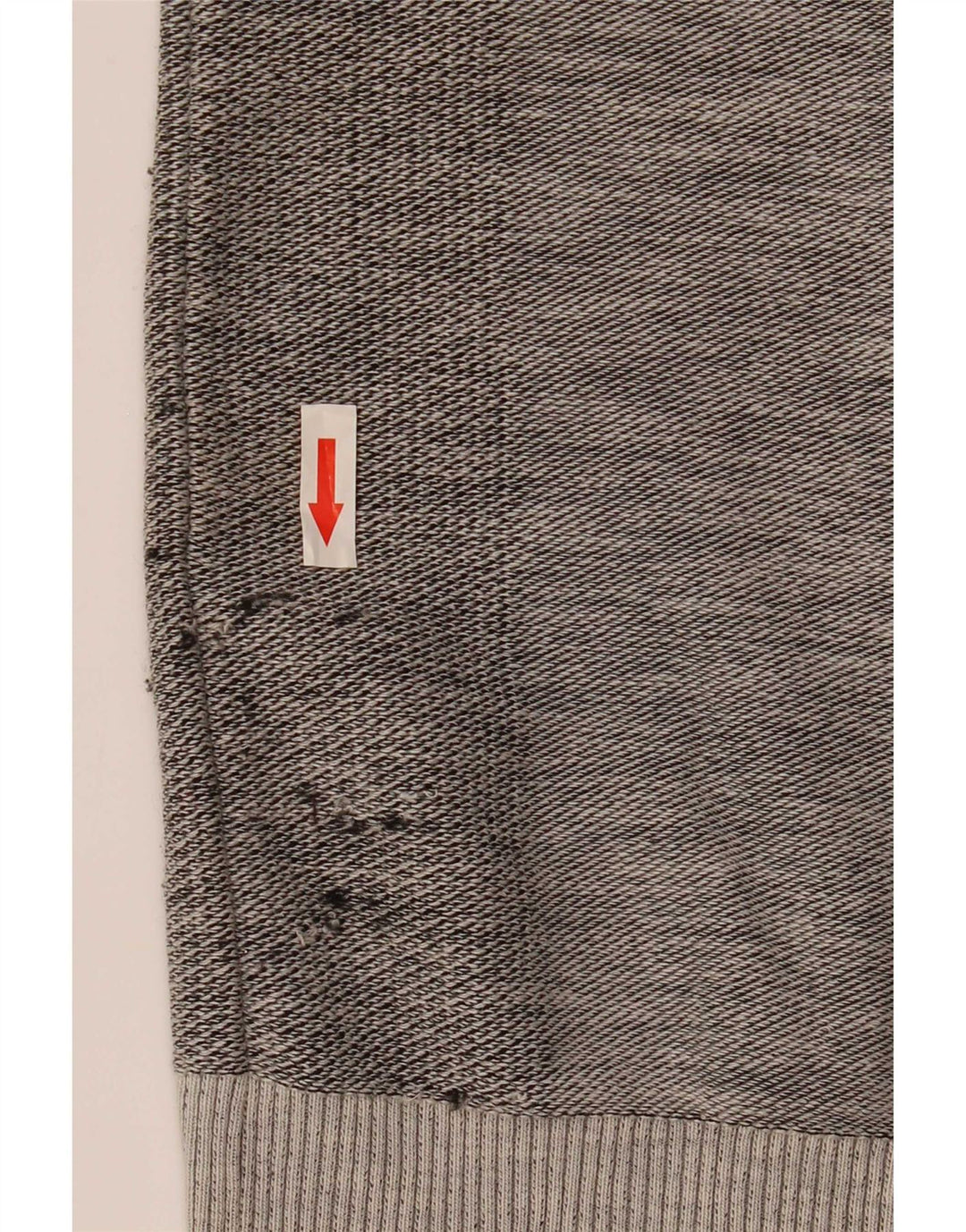 G-Star Mens Graphic Sweatshirt Jumper Medium Grey Flecked Cotton