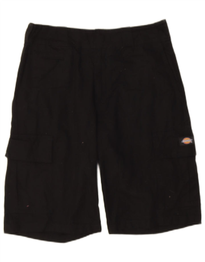 Dickies Mens Cargo Shorts W28 Small Black Cotton