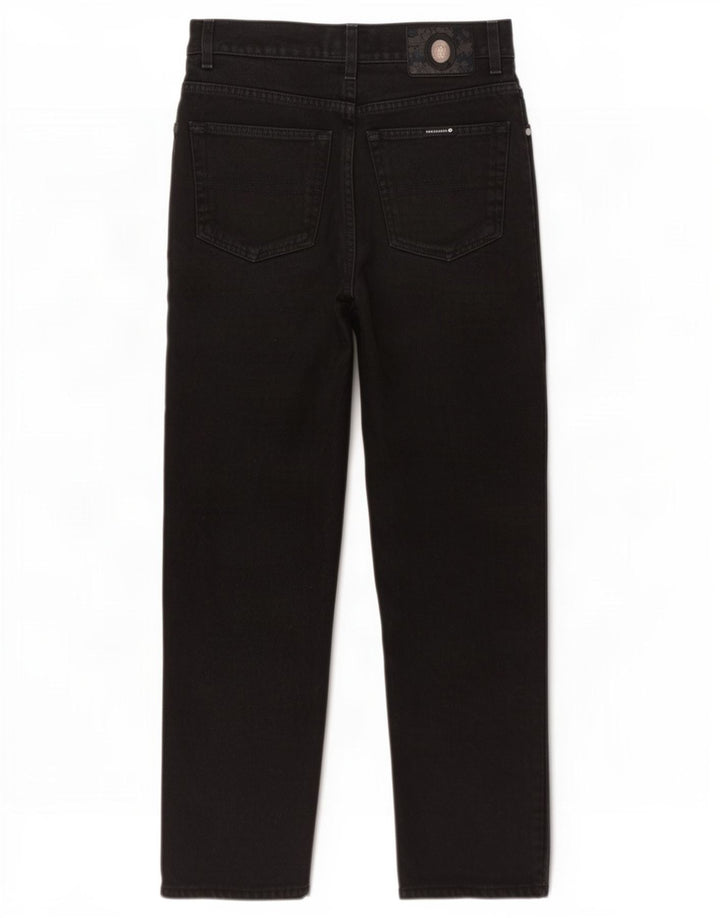 Trussardi Mens Tapered Jeans W34 L29 Black Cotton