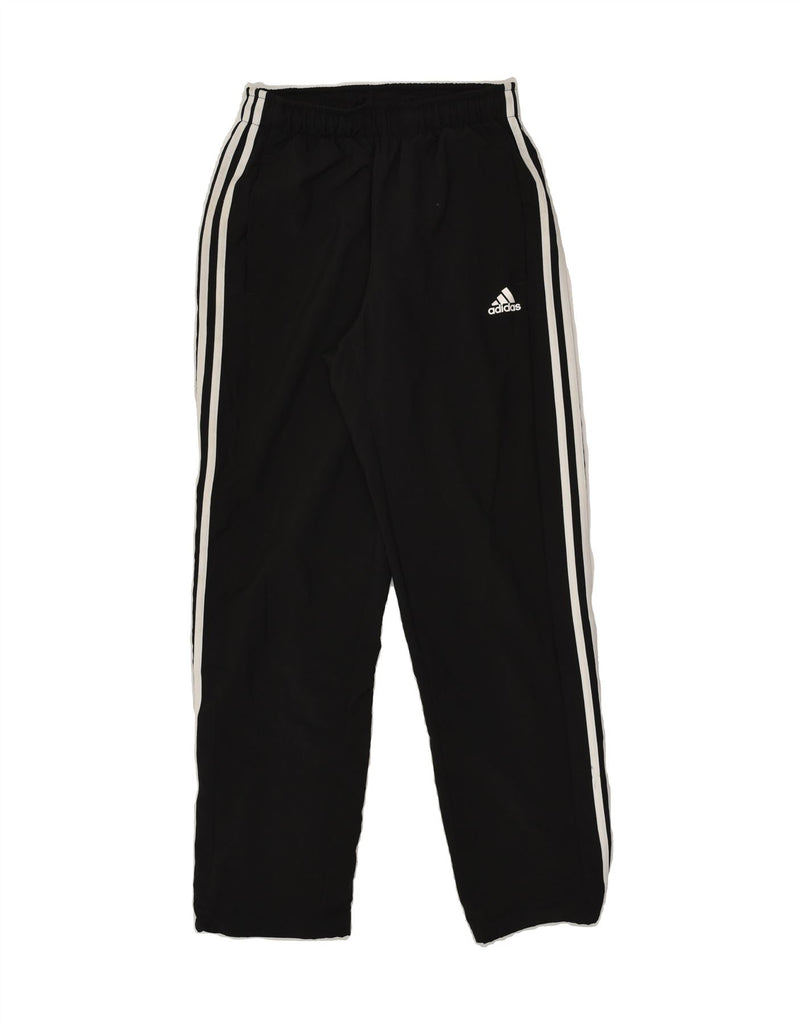 ADIDAS Mens Tracksuit Trousers Small Black Polyester | Vintage Adidas | Thrift | Second-Hand Adidas | Used Clothing | Messina Hembry 