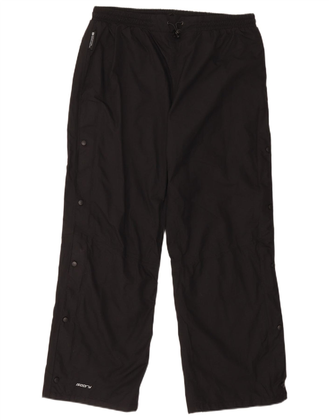 Mountain Warehouse Womens Waterproof Trousers UK 14 Large Black Nylon