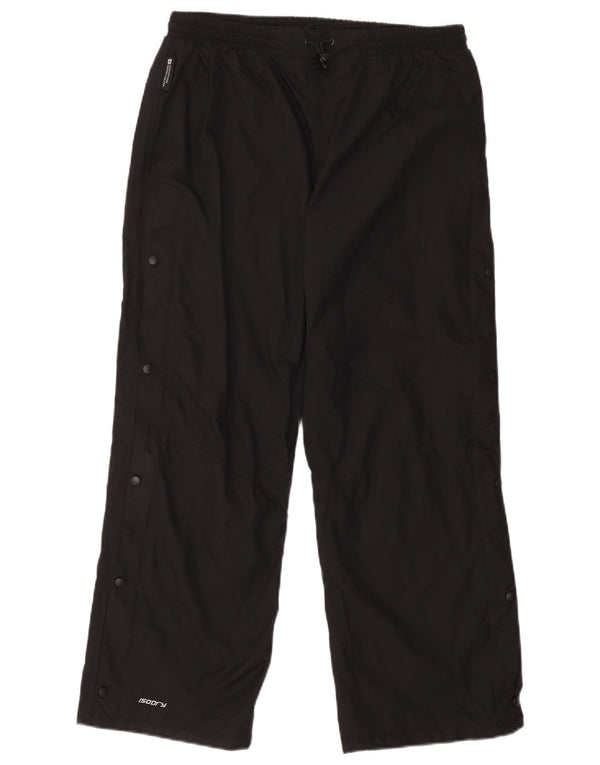 Mountain Warehouse Womens Waterproof Trousers UK 14 Large Black Nylon