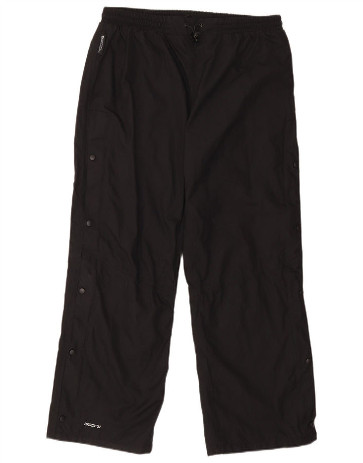 Mountain Warehouse Womens Waterproof Trousers UK 14 Large Black Nylon