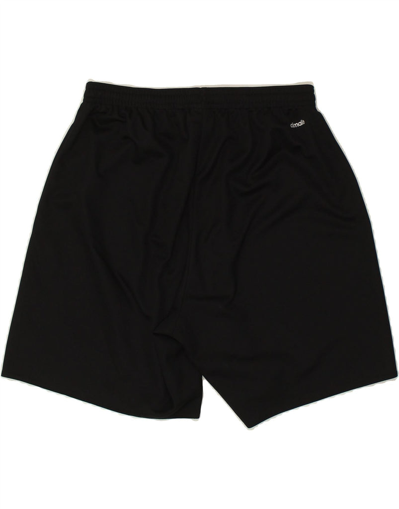 ADIDAS Mens Sport Shorts Medium Black Polyester | Vintage Adidas | Thrift | Second-Hand Adidas | Used Clothing | Messina Hembry 