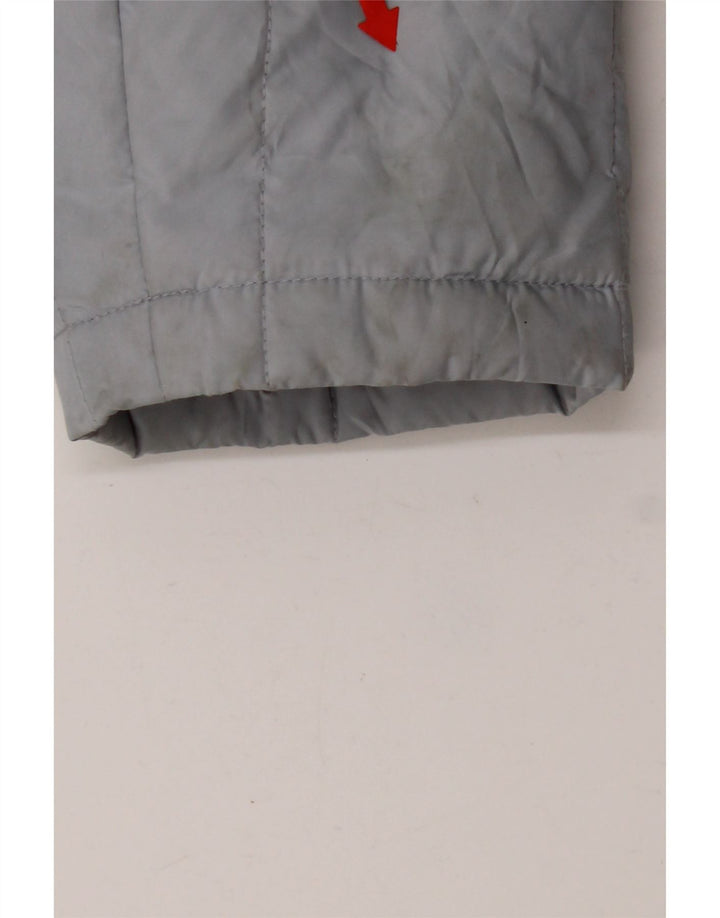 Paul & Shark Womens Hooded Padded Jacket UK 14 Medium Blue