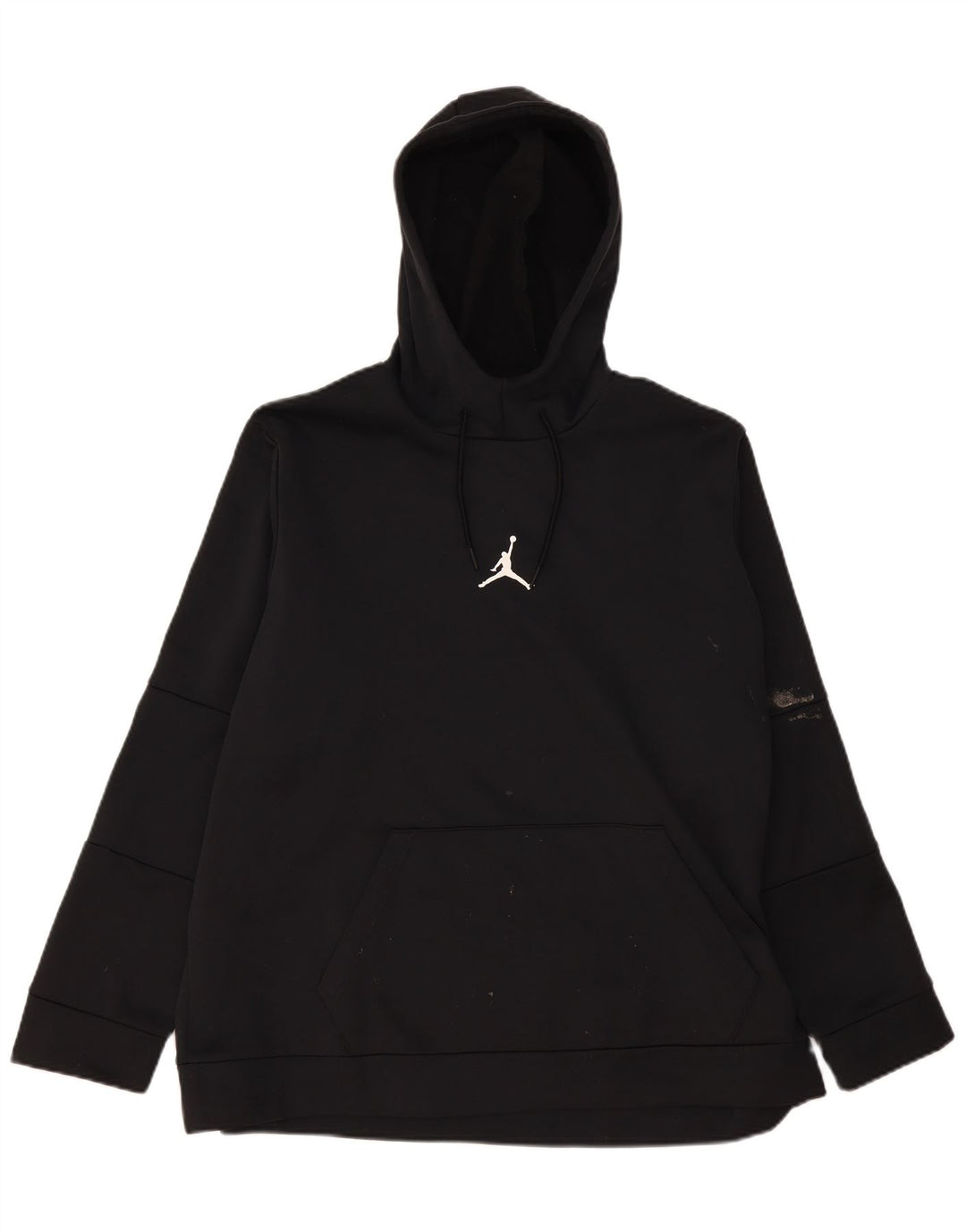 Jordan Mens Graphic Standard Fit Hoodie Jumper 2XL Black Polyester