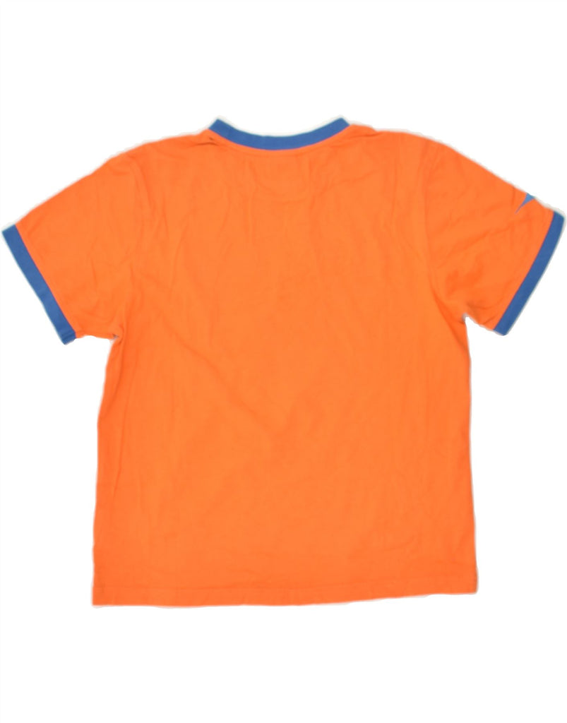 DIADORA Boys Graphic T-Shirt Top 9-10 Years Orange Cotton | Vintage Diadora | Thrift | Second-Hand Diadora | Used Clothing | Messina Hembry 