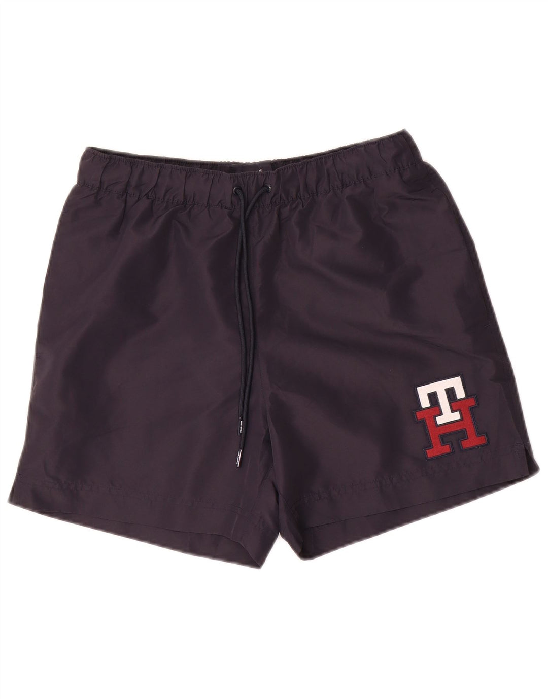 Tommy Hilfiger Mens Graphic Swimming Shorts Small  Navy Blue