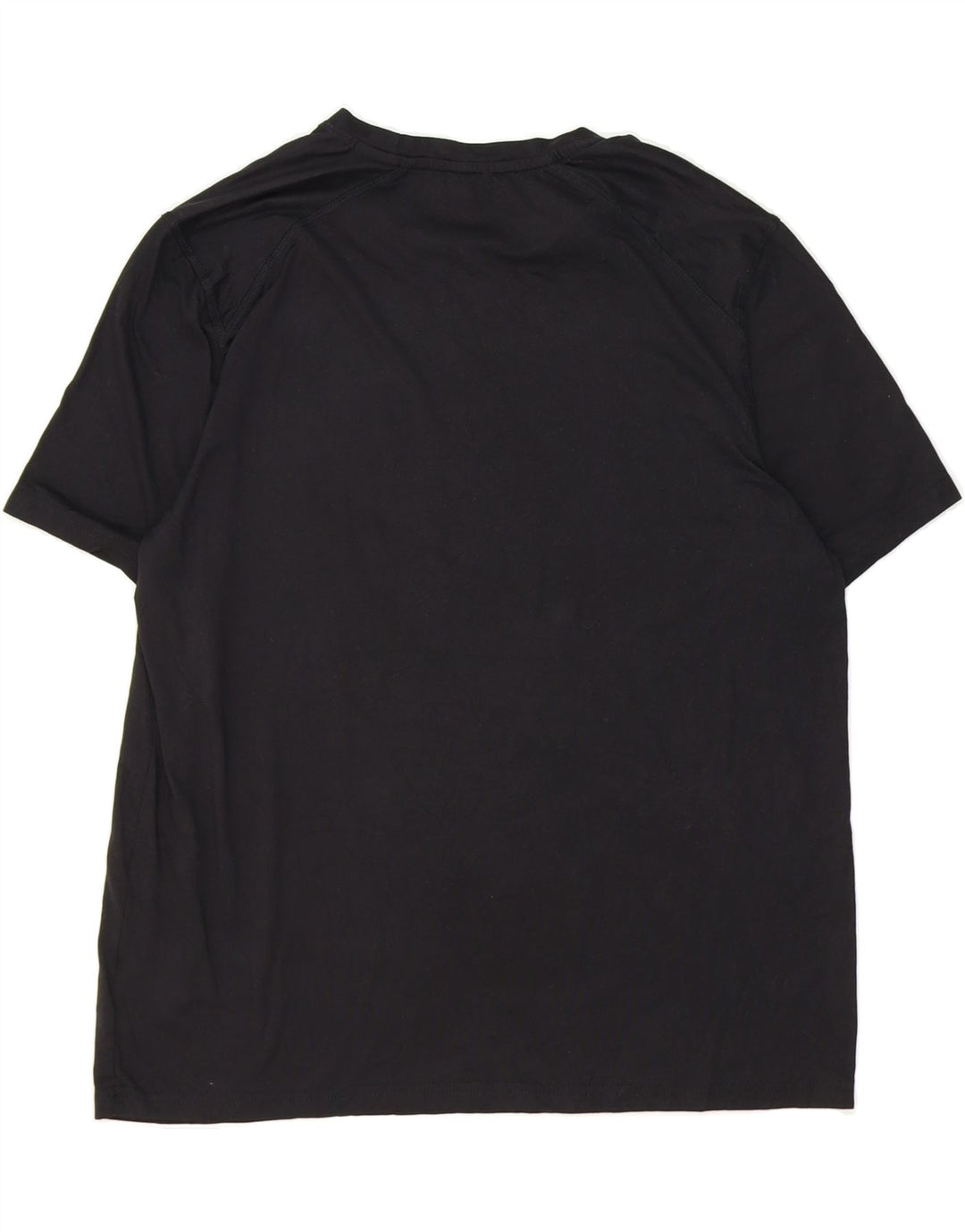 EDDIE BAUER Mens T-Shirt Top Large Black Polyester Vintage Eddie Bauer and Second-Hand Eddie Bauer from Messina Hembry 