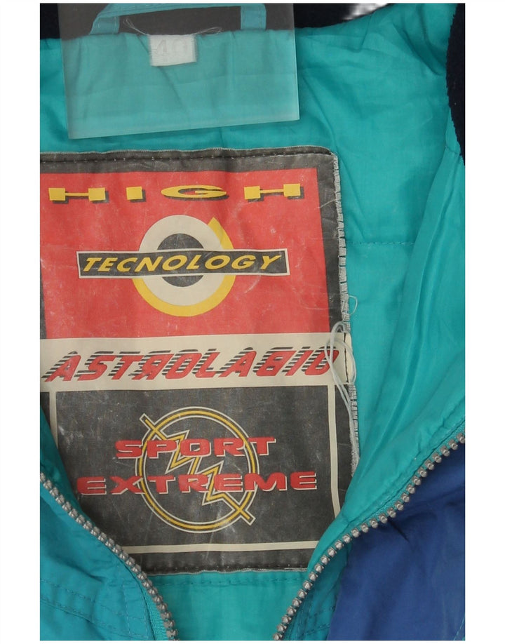 Astrolabio Mens Ski Jacket UK 40 Large Blue Colourblock