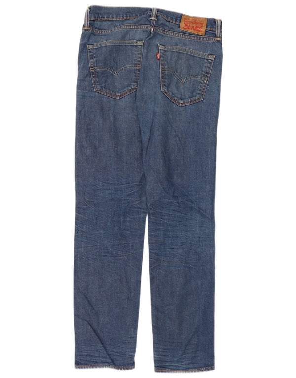 Levi's Mens 508 Straight Jeans W30 L30 Blue Cotton