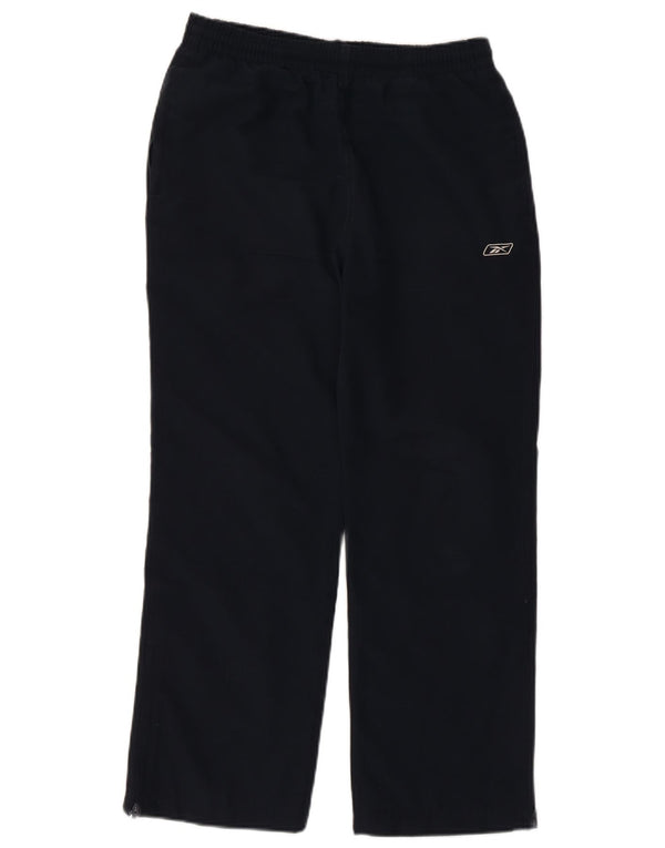 Reebok Womens Tracksuit Trousers UK 12 Medium  Navy Blue