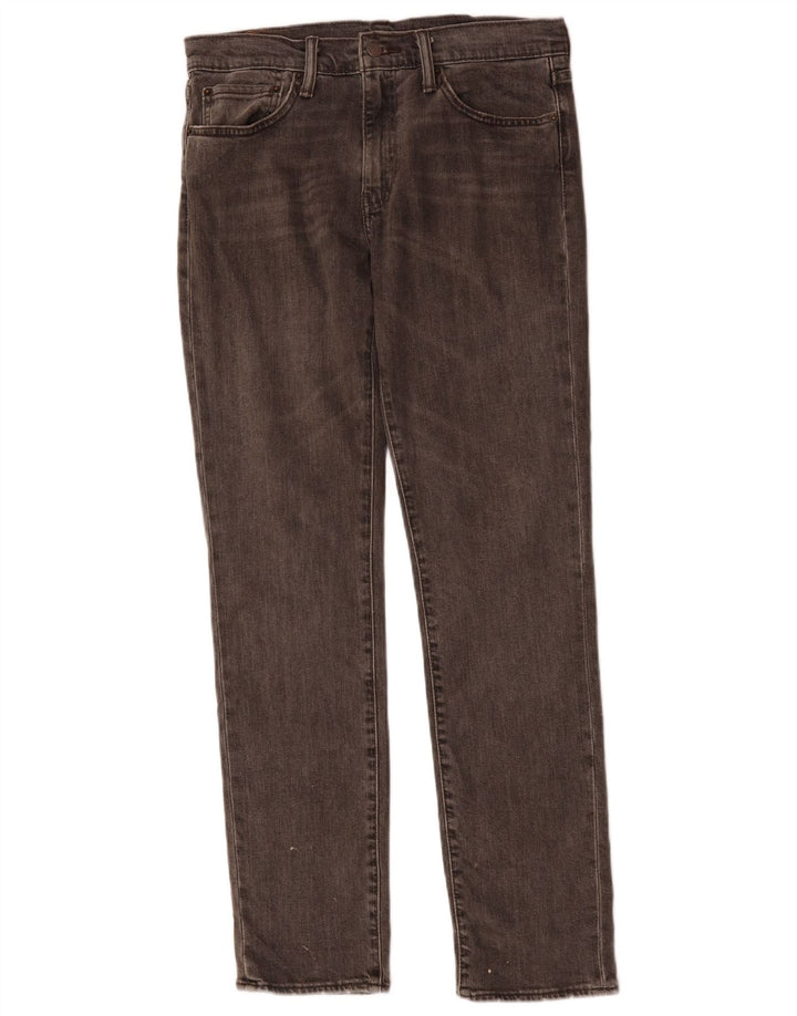 LEVI'S Mens 511 Slim Jeans W32 L32 Grey Cotton