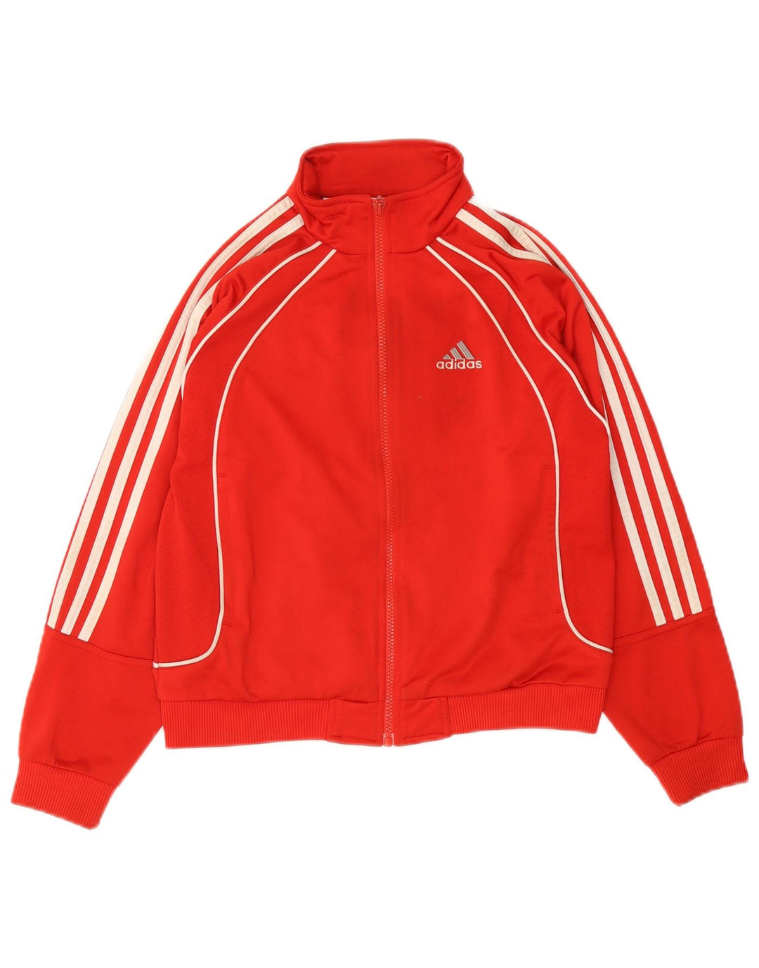 Adidas Girls Tracksuit Top Jacket 11-12 Years Red