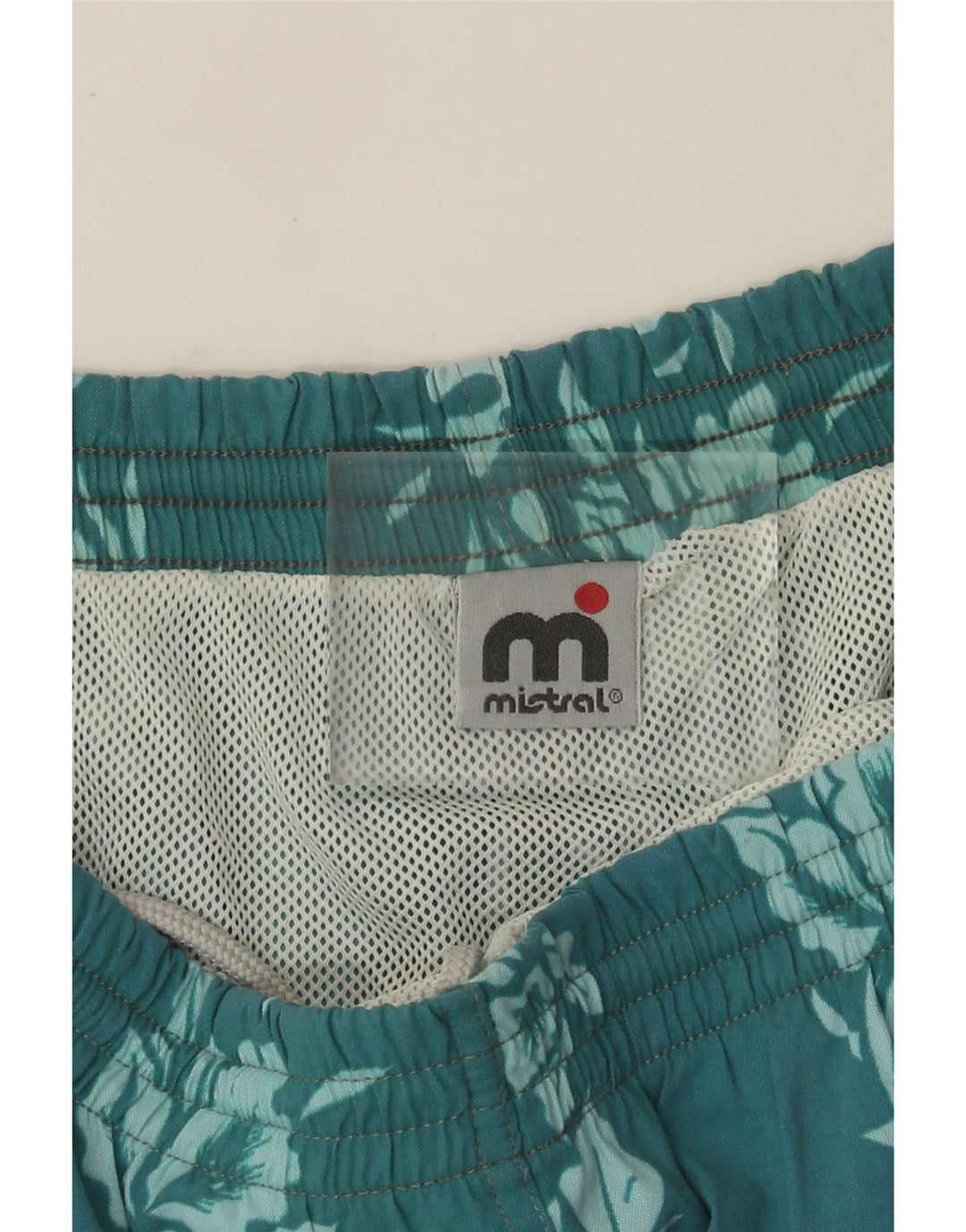 Mistral Mens Swimming Shorts Medium Blue Floral