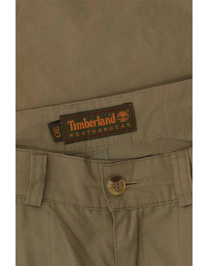 Timberland Mens Straight Cargo Trousers W30 L30 Khaki