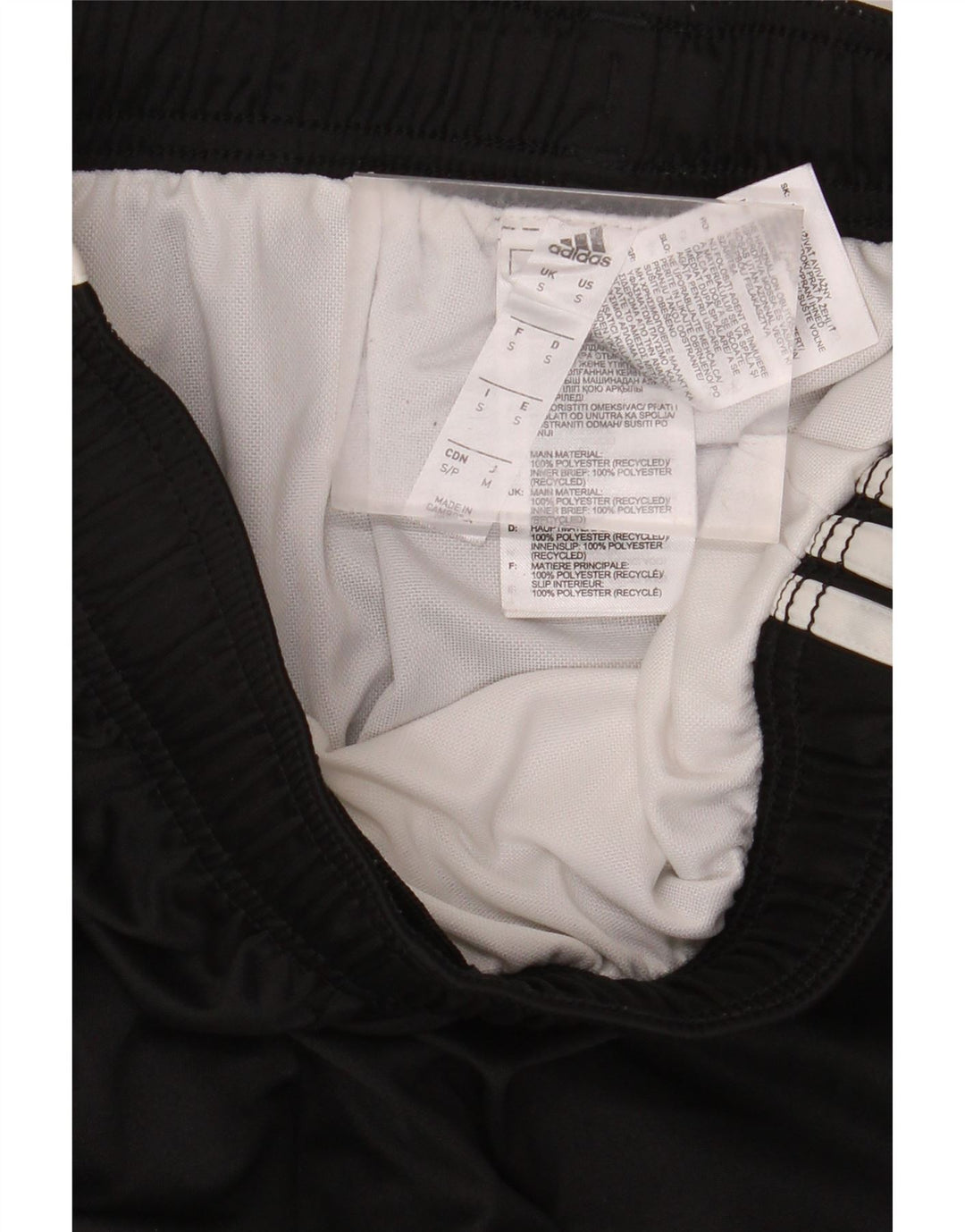 ADIDAS Mens Arsenal Sport Shorts Small  Black Polyester