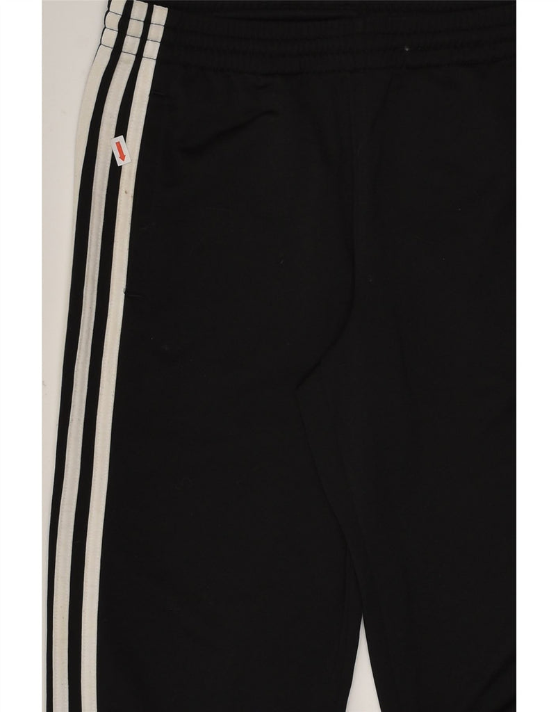 ADIDAS Boys Tracksuit Trousers Joggers 11-12 Years Black Polyester | Vintage Adidas | Thrift | Second-Hand Adidas | Used Clothing | Messina Hembry 