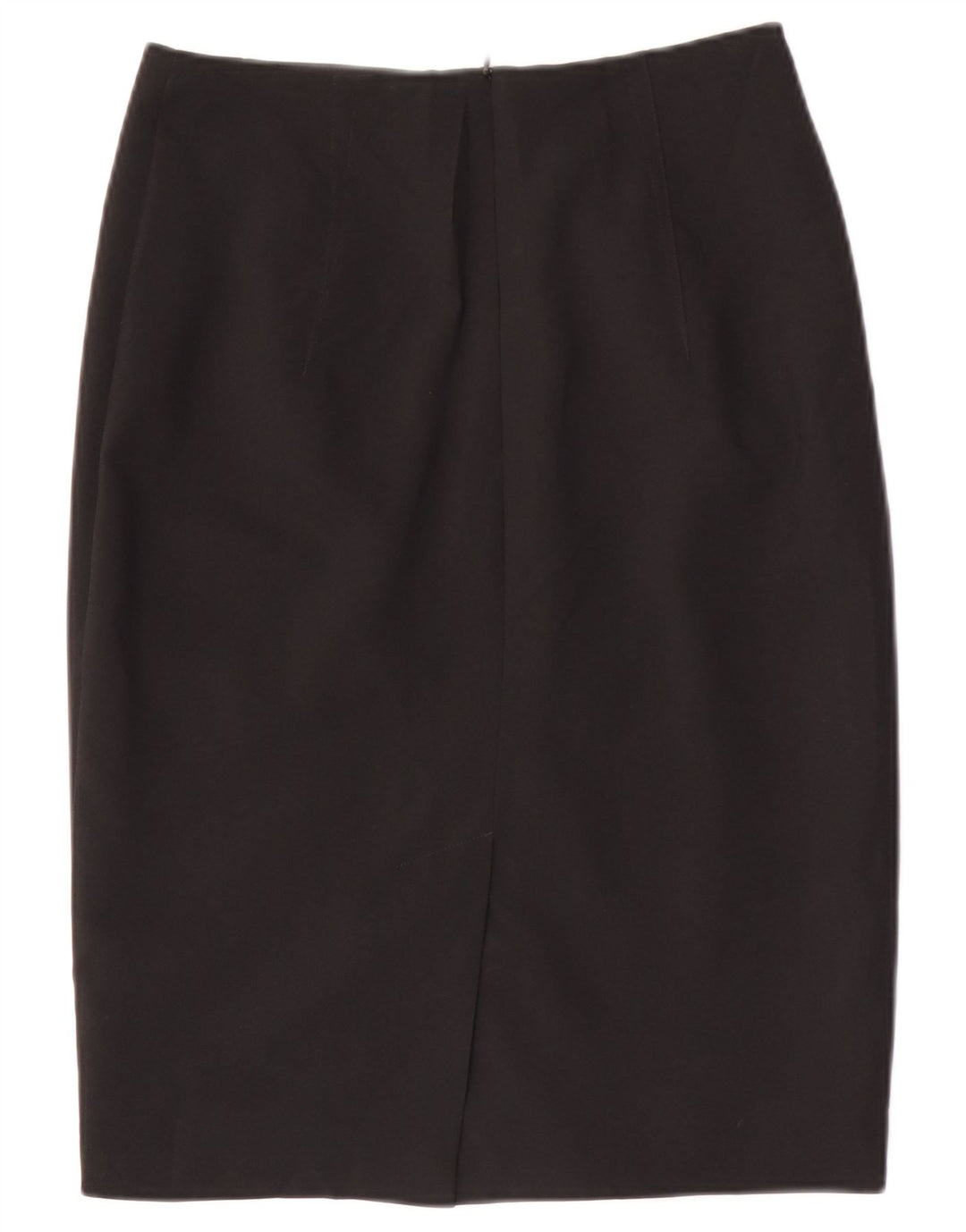 Marks & Spencer Womens Pencil Skirt UK 8 Small W28  Black Polyester