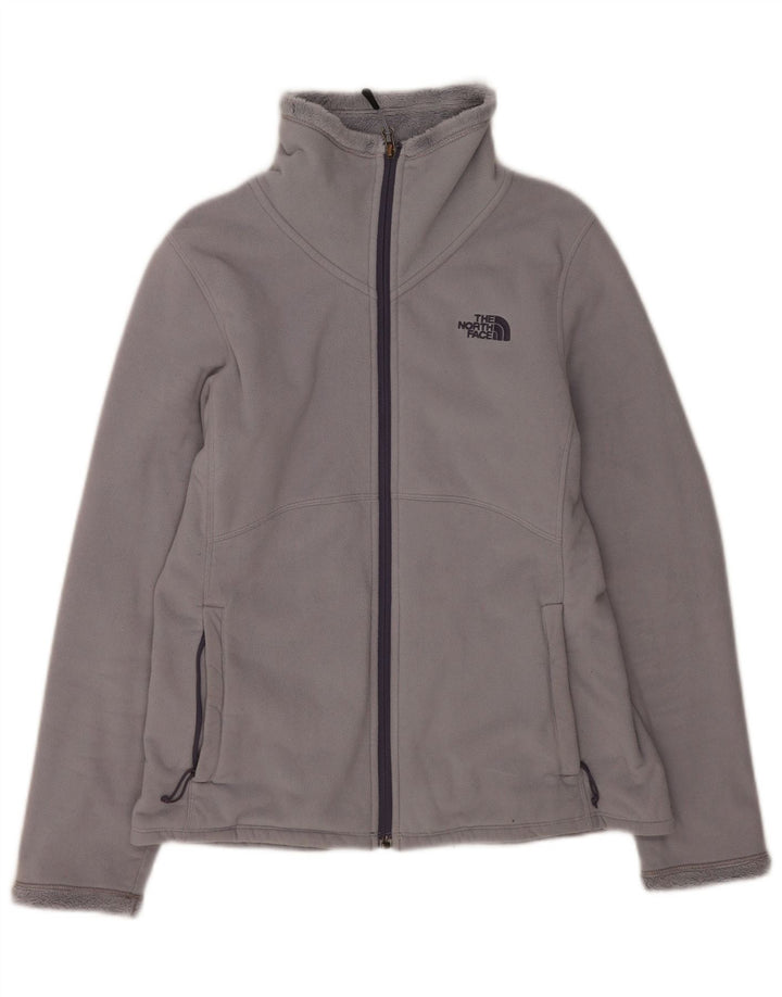 The North Face Womens Fleece Jacket UK 14 Medium Purple Polyester