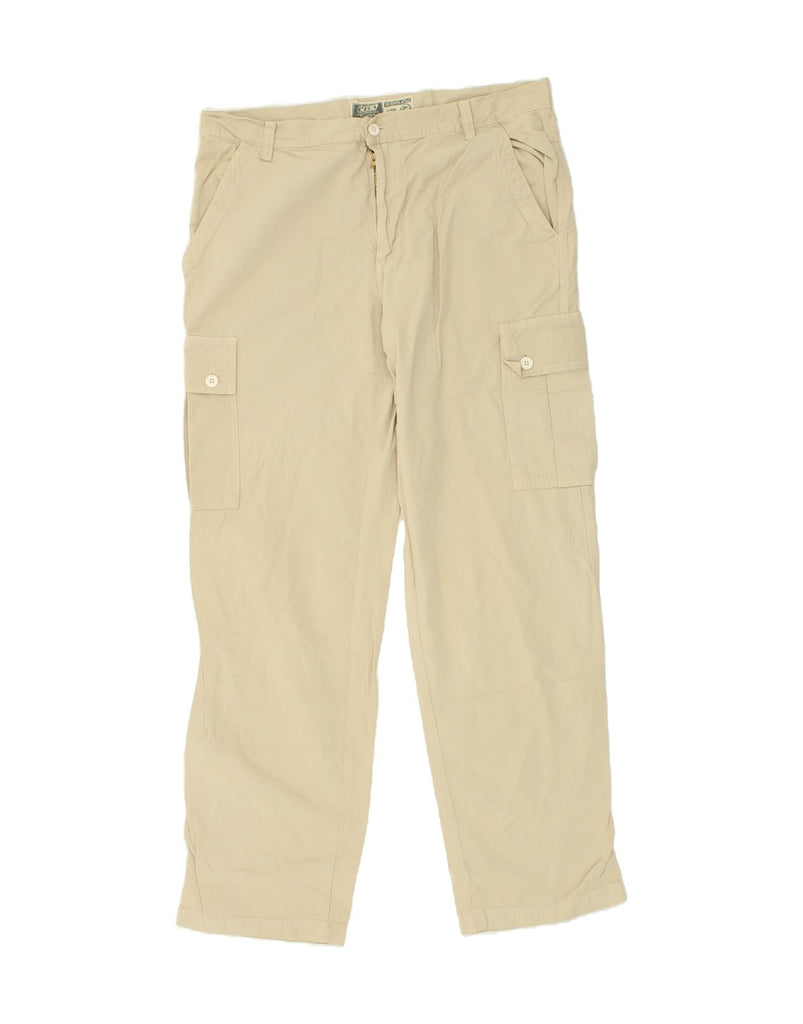 CARRERA Mens Cargo Trousers W38 L32 Beige Cotton Vintage Carrera and Second-Hand Carrera from Messina Hembry 