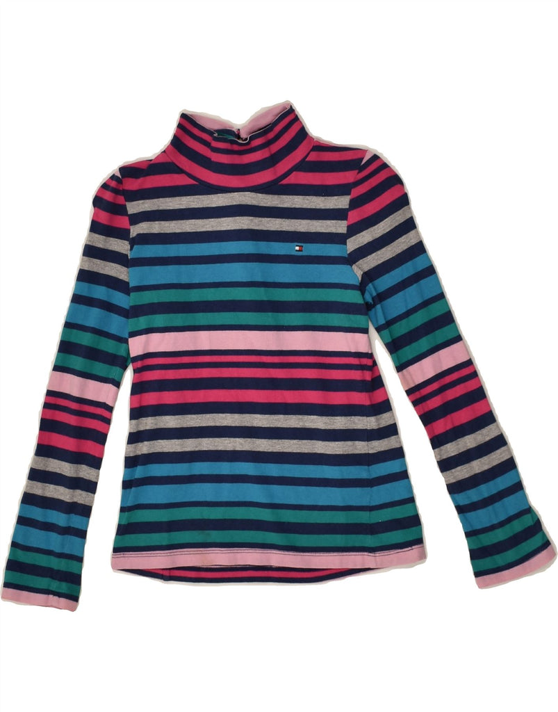 TOMMY HILFIGER Girls Top Long Sleeve 6-7 Years Small  Multicoloured | Vintage Tommy Hilfiger | Thrift | Second-Hand Tommy Hilfiger | Used Clothing | Messina Hembry 