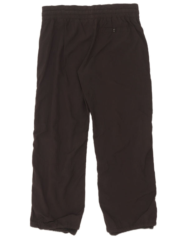 Nike Womens Tracksuit Trousers US 8/10 Medium Black Colourblock Polyester