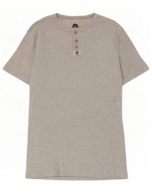 Vintage Mens T-Shirt Top Large Grey
