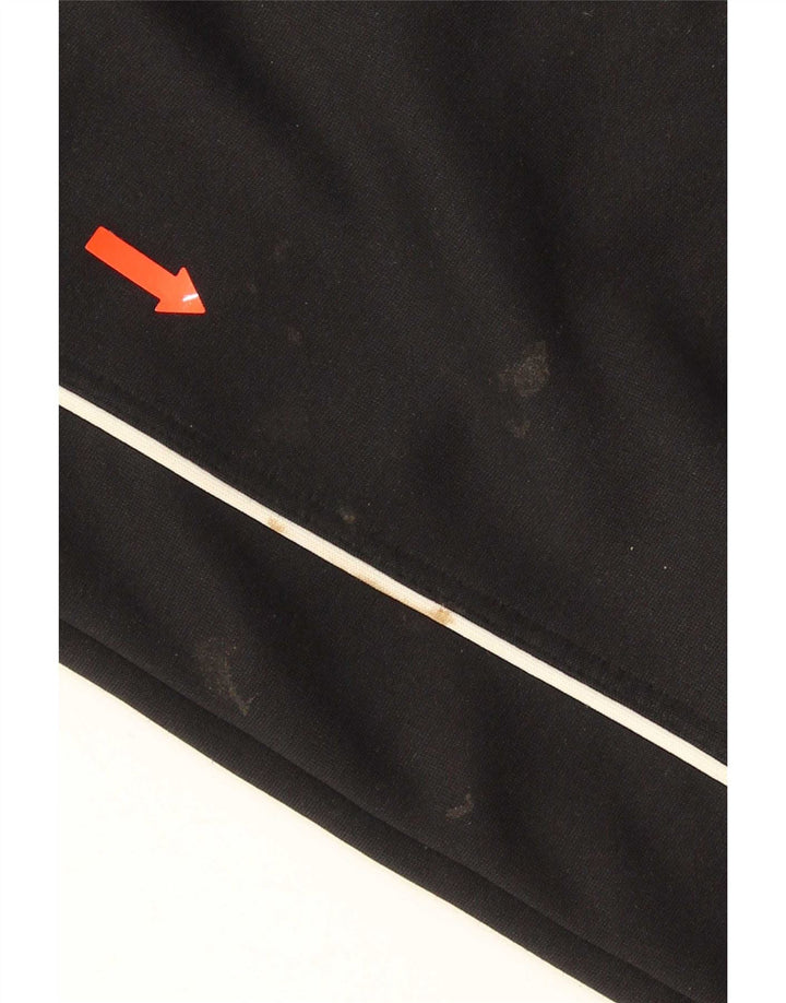 Puma Mens Tracksuit Top Jacket Large Black Colourblock Polyester Sports
