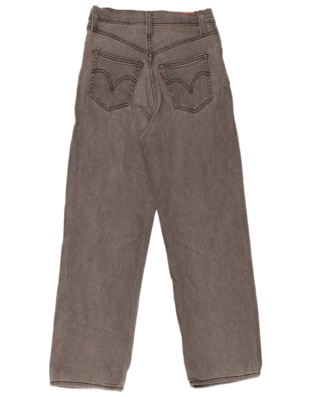 LEVI'S Womens High Waist Wide Leg Jeans W24 L27 Grey