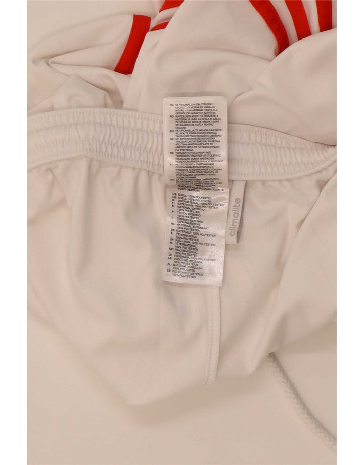 Adidas Mens Climalite Sport Shorts Medium White Polyester