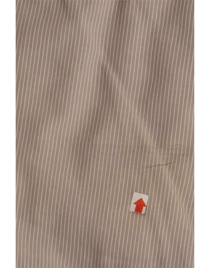 HURLEY Mens Chino Shorts W33 Medium  Grey Pinstripe Cotton Vintage Hurley and Second-Hand Hurley from Messina Hembry 