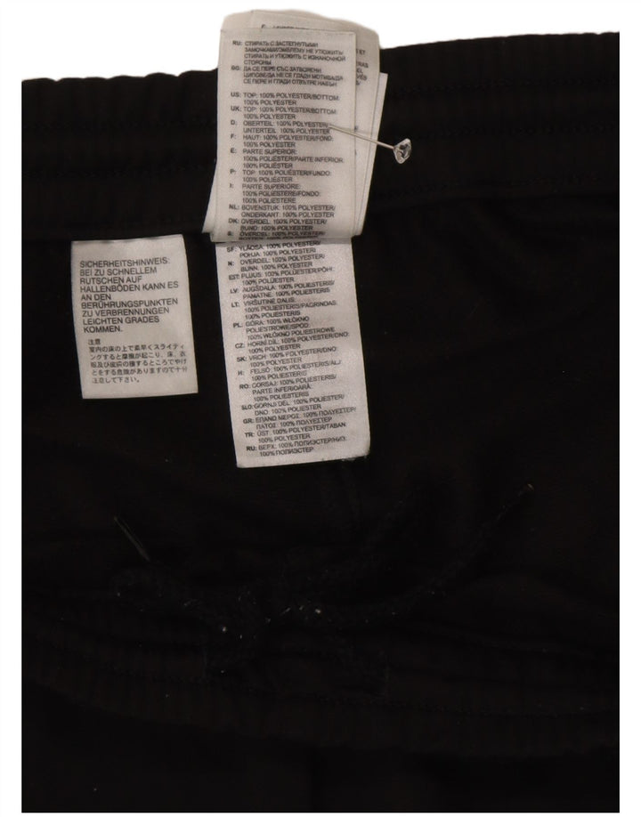 Adidas Mens Tracksuit Trousers Large Black Polyester