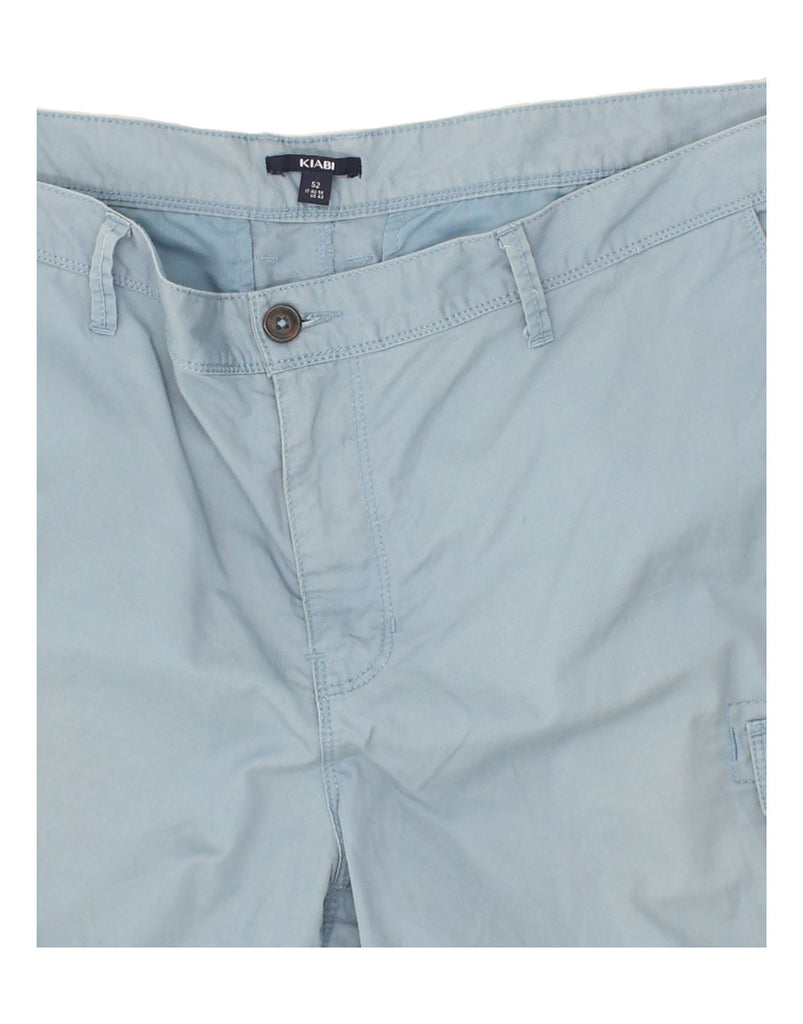 KIABI Mens Cargo Shorts IT 52 XL W42  Blue Cotton Vintage Kiabi and Second-Hand Kiabi from Messina Hembry 