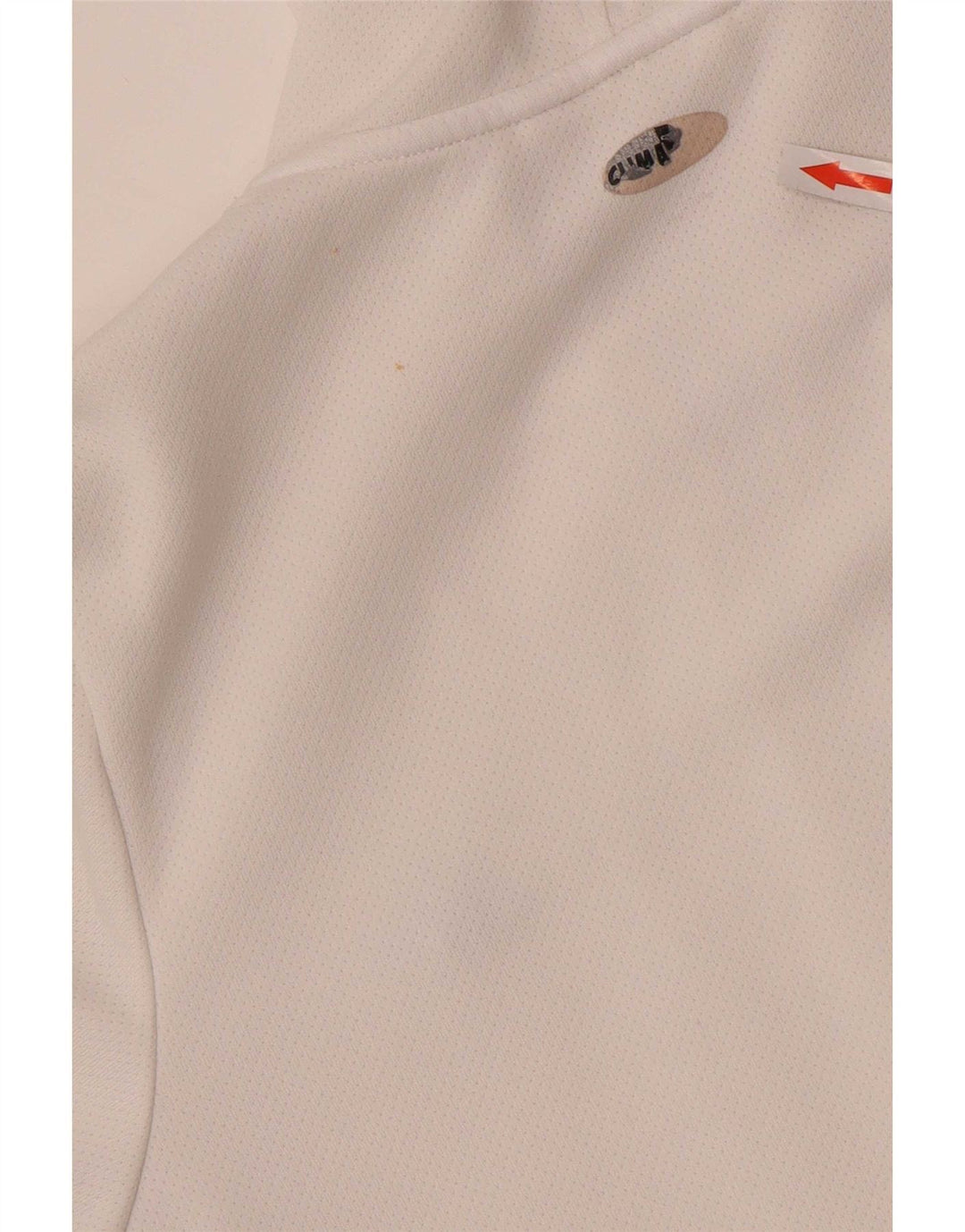 Adidas Womens Zip Hoodie Sweater UK 12 Medium White Polyester