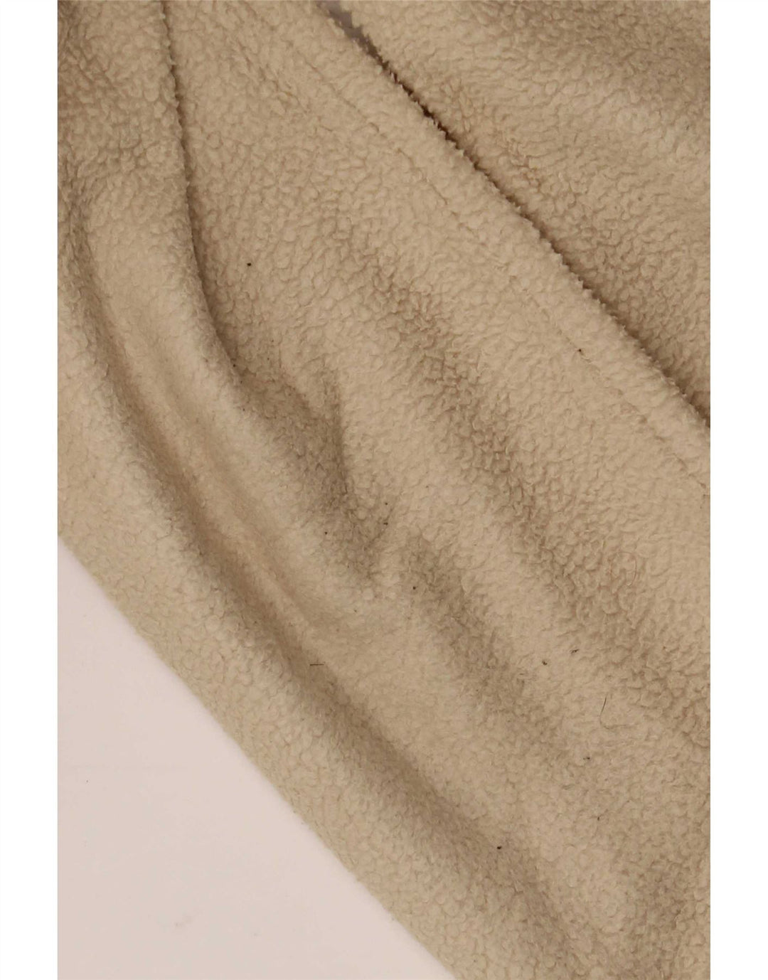 Jack & Jones Mens Zip Neck Fleece Jumper Medium Beige Polyester