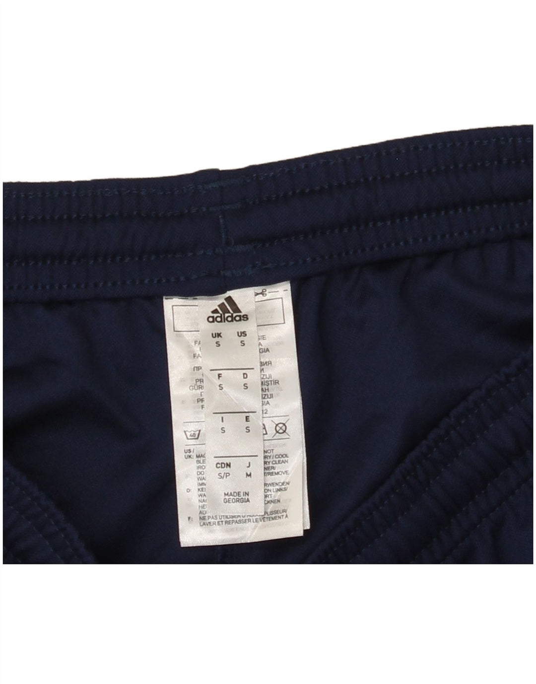 Adidas Mens Aeroready Sport Shorts Small  Navy Blue Polyester