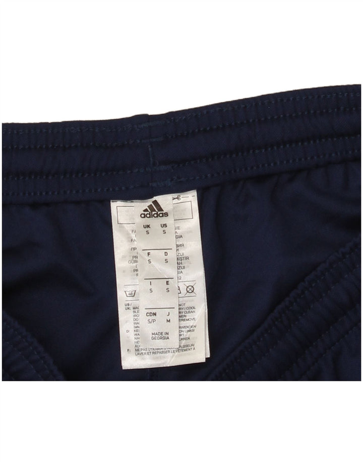 Adidas Mens Aeroready Sport Shorts Small  Navy Blue Polyester
